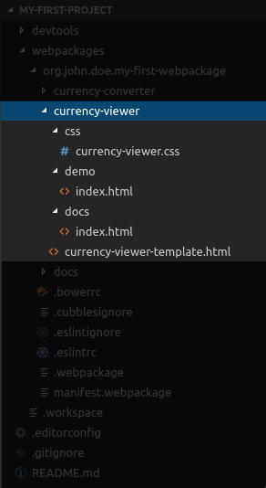 `currency-viewer` generated folder