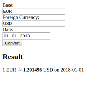 currency-converter working demo