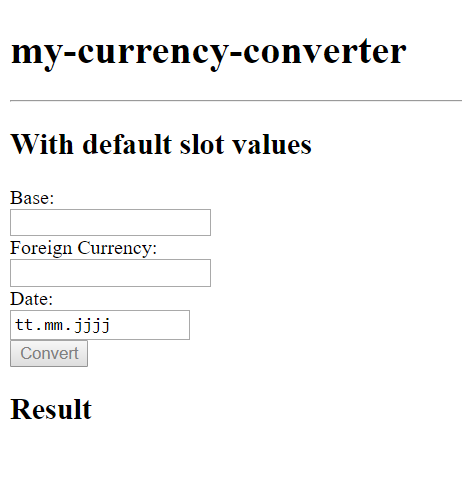 currency-converter demo